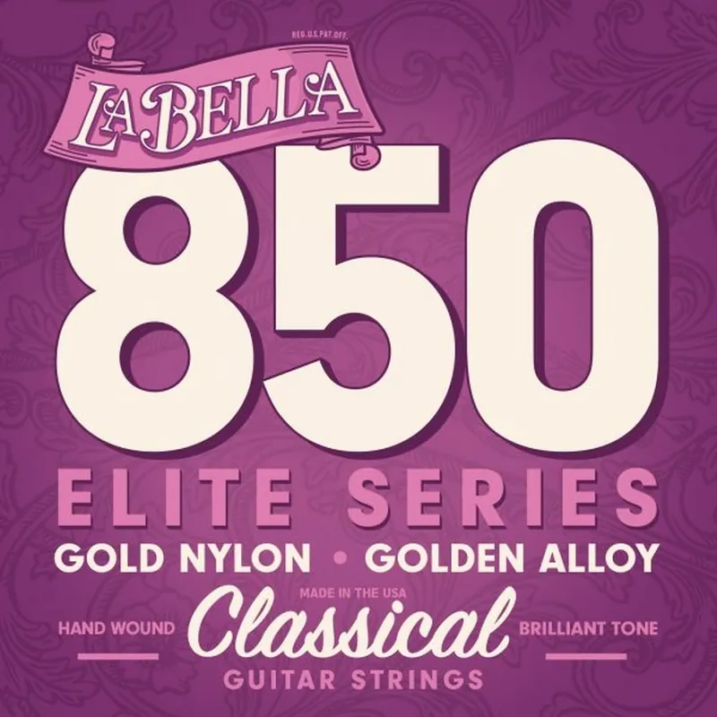 LaBella 850 Elite Series Golden Superior - struny do gitary klasycznej Taniej