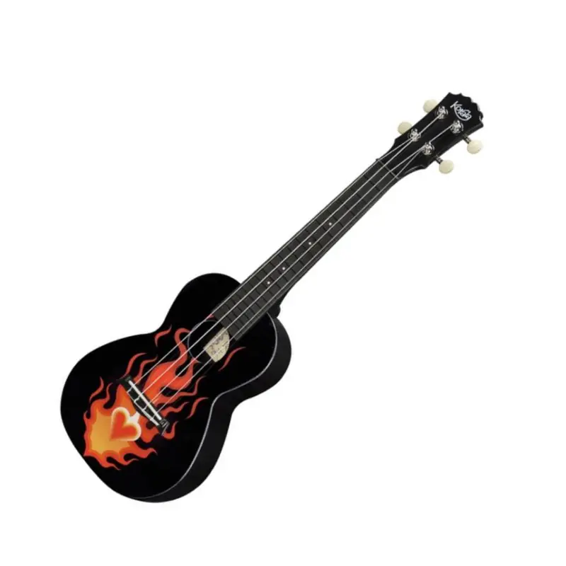 Oferta KORALA PUC-30-010 ukulele sopranowe Black With Flames