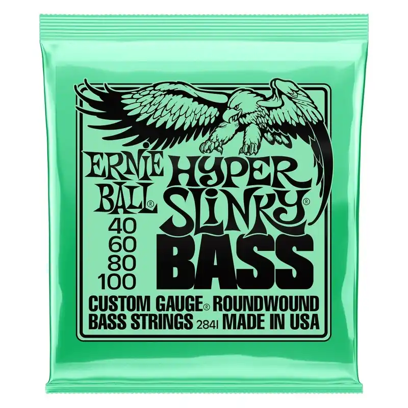 Wyjątkowa oferta ERNIE BALL EB 2841 HYPER SLINKY Struny do gitary basowej 40-100