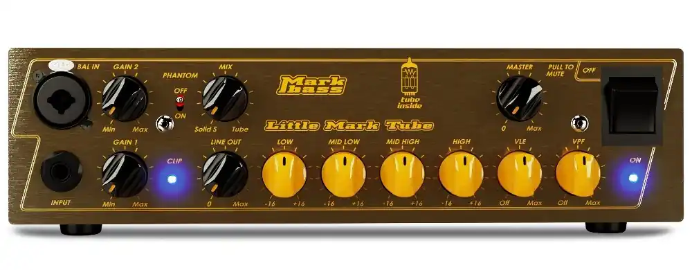 Nowość MARKBASS LITTLE MARK TUBE - wzmacniacz basowy head 500W/4 ohms LAMPA
