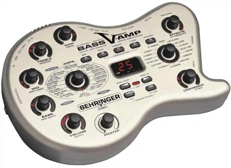 Tylko do końca tygodnia BEHRINGER BASS V-AMP - basowy procesor modelingowy