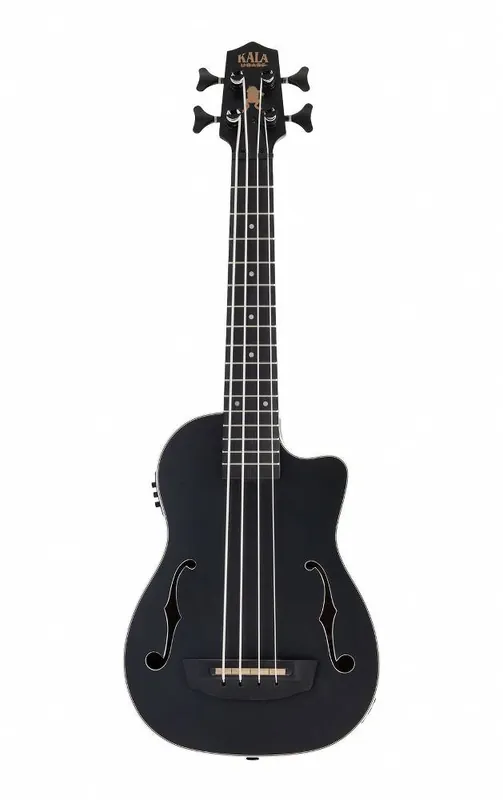 Tylko do końca tygodnia KALA U-BASS Journeyman, Matte Black - ukulele basowe