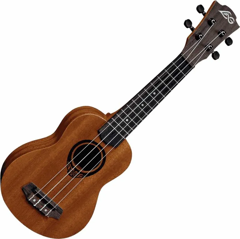 Łatwy zwrot LAG GLU TKU 10S Ukulele Tiki Uku Sopraco