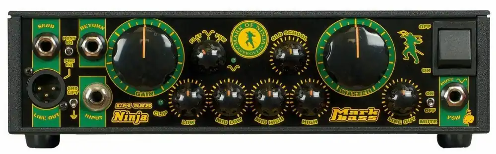 Zniżka MARKBASS LITTLE MARK NINJA 58R - wzmacniacz basowy head 1000W/4ohm