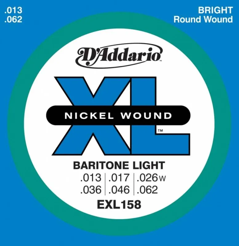 D‘addario EXL158 struny do gitary elektrycznej 13-58 Tani