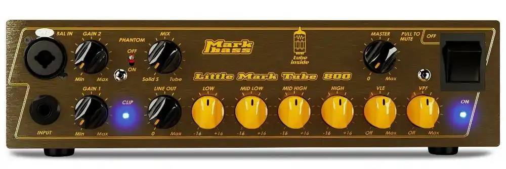 MARKBASS LITTLE MARK TUBE 800 - wzmacniacz basowy HeaD 800W/4 ohms lAMPA Oferta czasowa