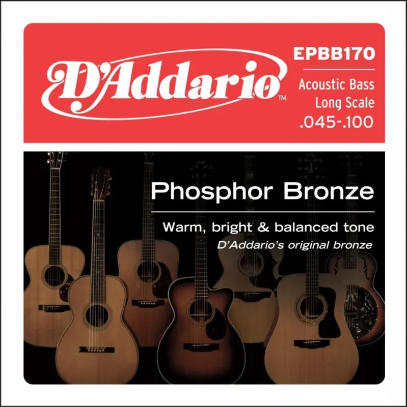 D’Addario EPBB170 struny do gitary basowej akustycznej 45-100 Oferta czasowa