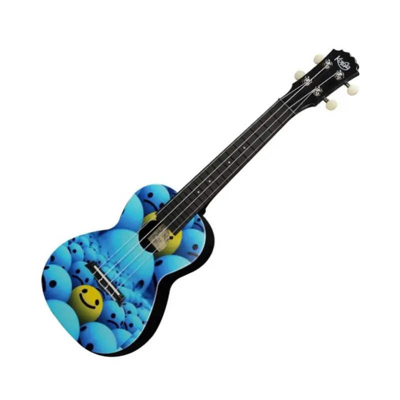 Sprawdź teraz KORALA PUC-30-013 ukulele sopranowe Yellow & Bluea Smile