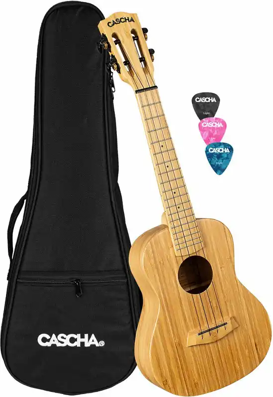 CASCHA HH 2313 Bamboo Natural - Ukulele koncertowe Ostatnia szansa