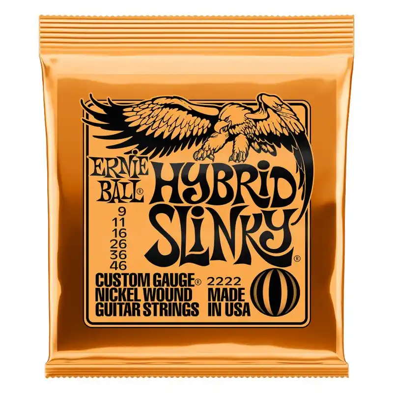 ERNIE BALL EB 2222 HYBRID SLINKY struny do gitary elektrycznej 09-46 Ostatnia szansa