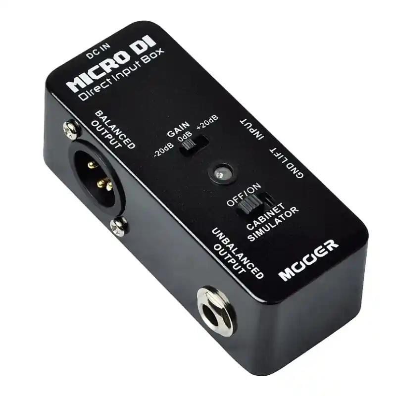 MOOER MDI1 Micro DI, Direct Input Box Dibox do gitary Zniżka