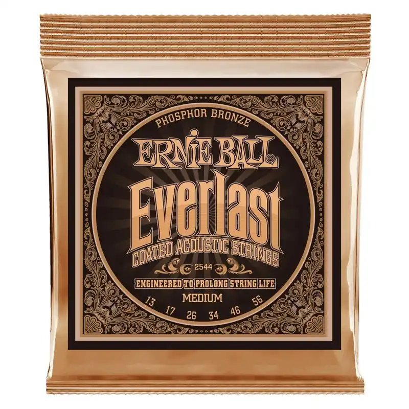 ERNIE BALL EB 2544 EVERLAST Phosphor Bronze Powlekane Struny do gitary akustycznej 13-56 Tylko dziś