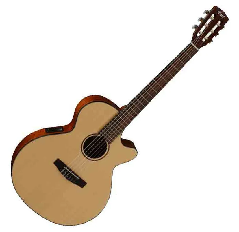 Ostatnie sztuki CORT CEC-3 NS Gitara elektro - klasyczna