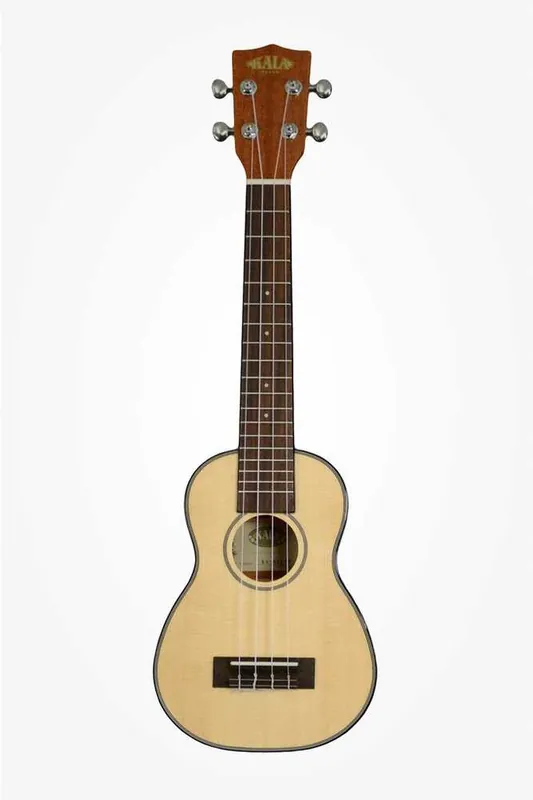KA KA SSLNG, Ukulele sopranowe mahoniowe z litego świerku Tani
