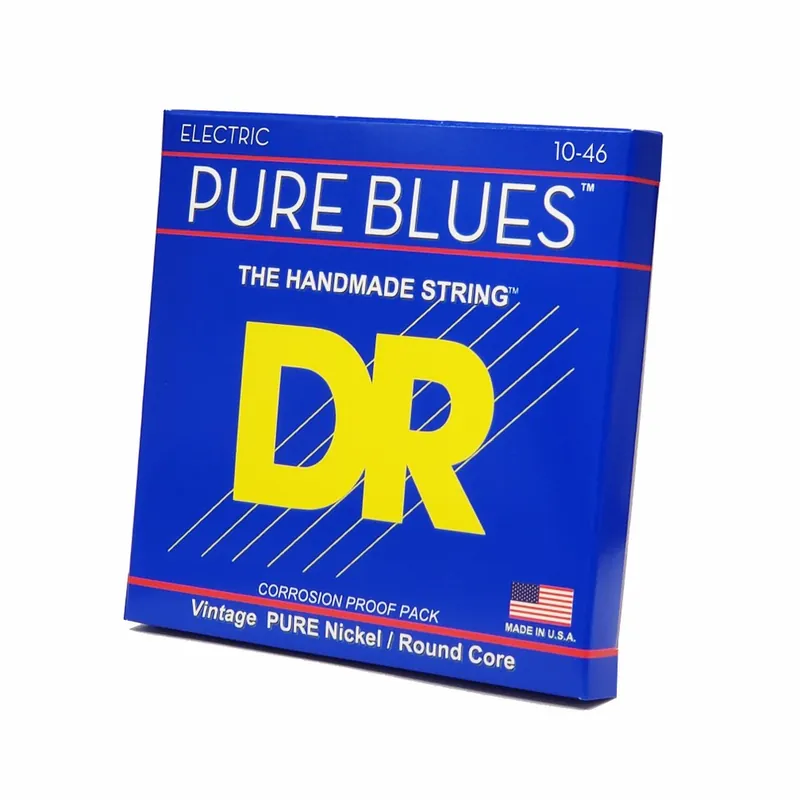 Zamów teraz DR PHR1046 PURE BLUES - Struny do gitary elektycznej 10-46