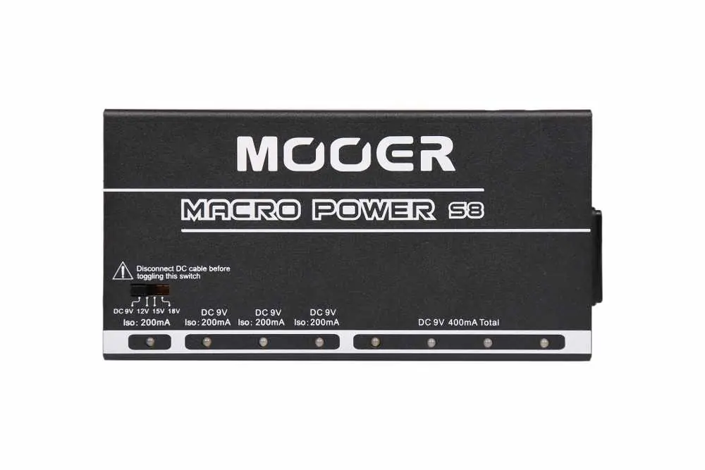 Oferta limitowana Mooer Macro Power - Isolated PSU - zasilacz do efektów