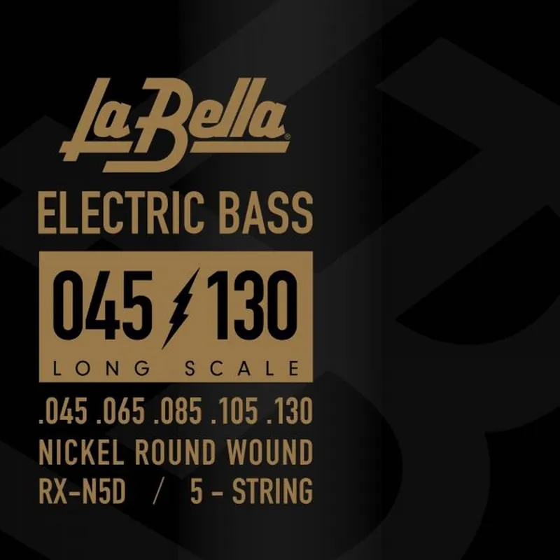 LABELLA RX-N5D - Struny do basu nikiel 45-130 NIKIEL Oferta limitowana