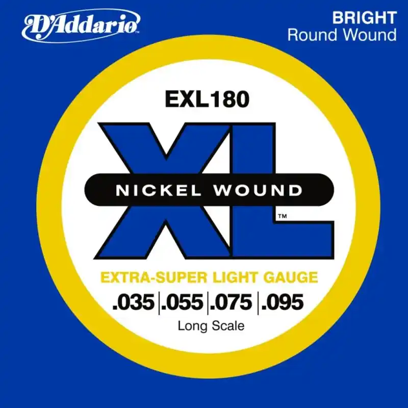 Oferta limitowana D’Addario EXL190 struny do gitary basowej 40-100