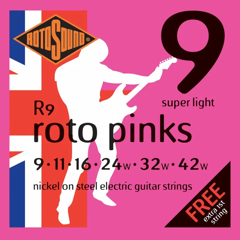 Ekspresowa dostawa ROTOSOUND R9 - Struny do gitary elektrycznej 9-42