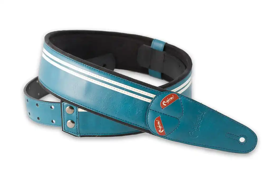 Kup online RightOn Straps 088 Mojo Race Teal – Pasek gitarowy