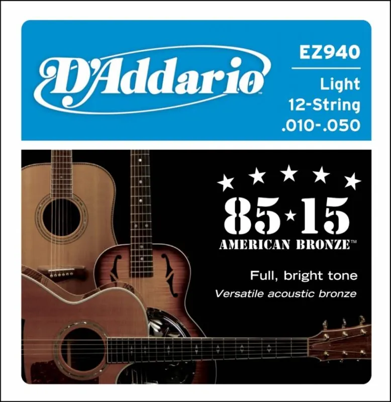 D‘addario EZ940 struny do gitary akustycznej 10-50 Tylko do końca tygodnia
