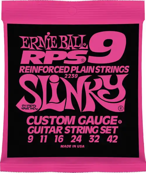 Ograniczona ilość ERNIE BALL EB 2239 RPS SLINKY struny do gitary elektrycznej 09-42
