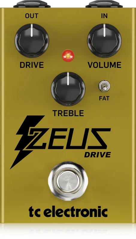 TC ELECTRONIC Zeus Drive Overdrive - przester gitarowy Overdrive Super okazja