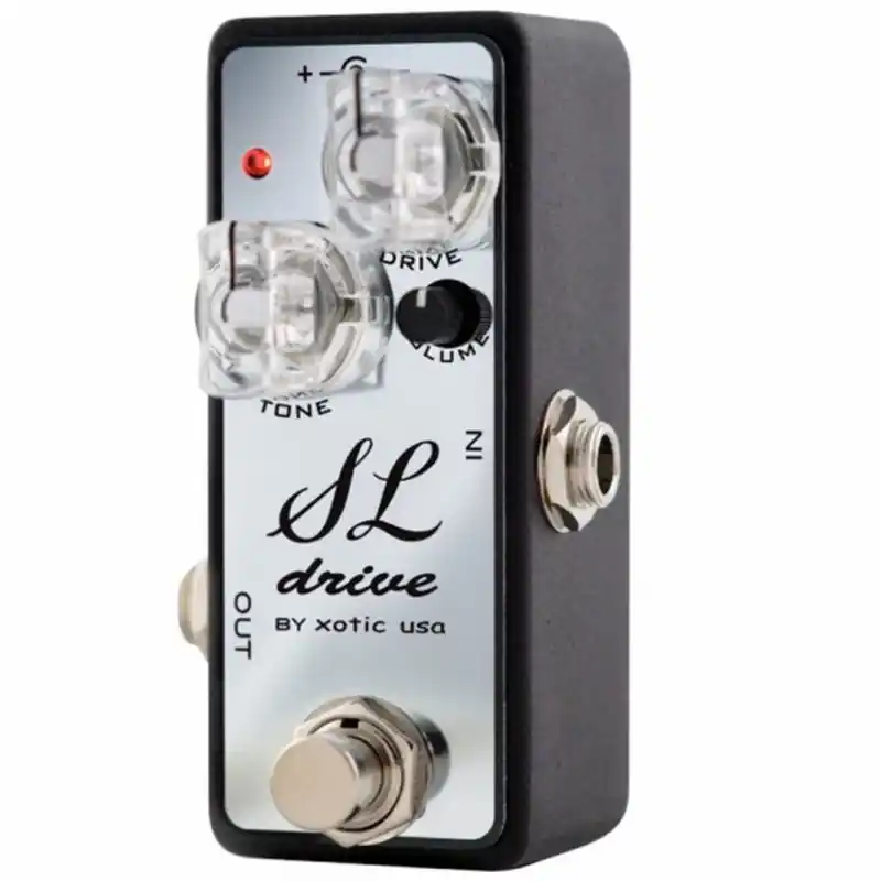 XOTIC XO SL DRIVE - Limited CHROME Edition - Vintage style British Overdrive Zniżka