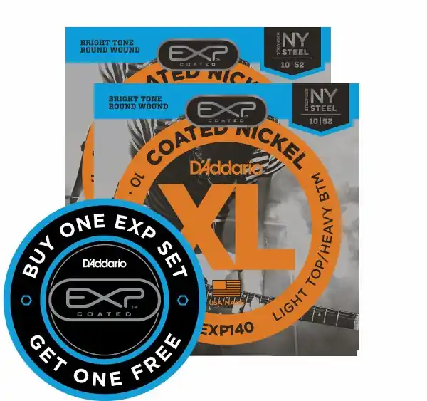 Najlepsza cena D‘addario EXP140 struny do gitary elektrycznej 10-52