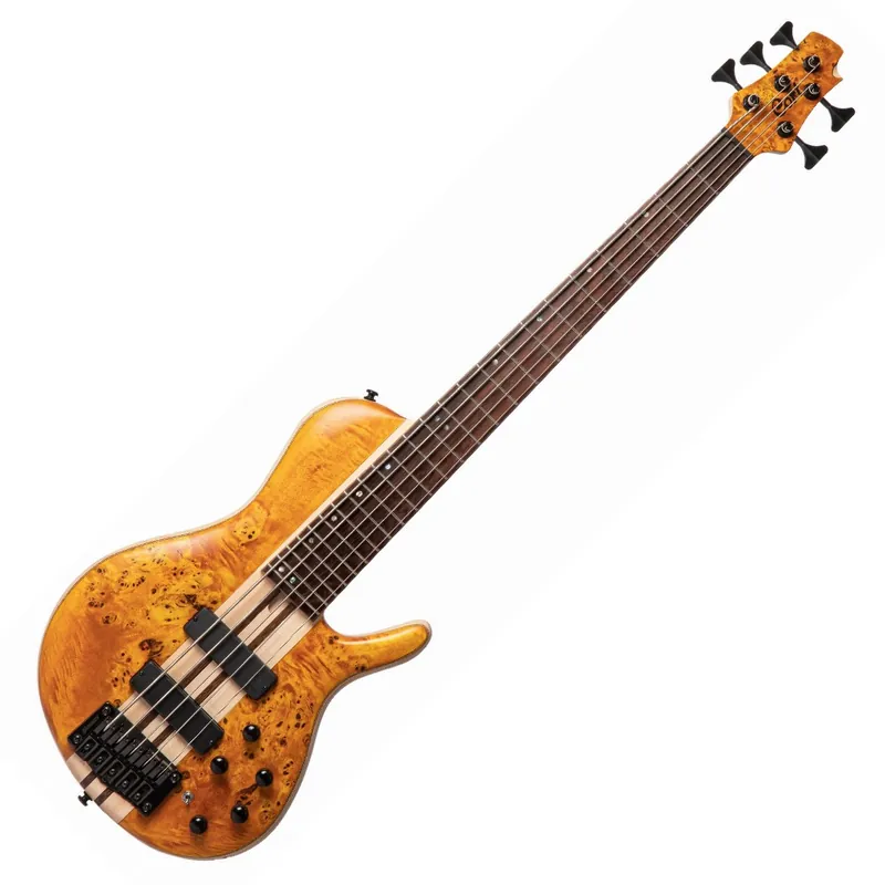 Dostępne od ręki CORT A5 Plus SC W/Case AOP - Gitara basowa 5 strunowa z futerałem