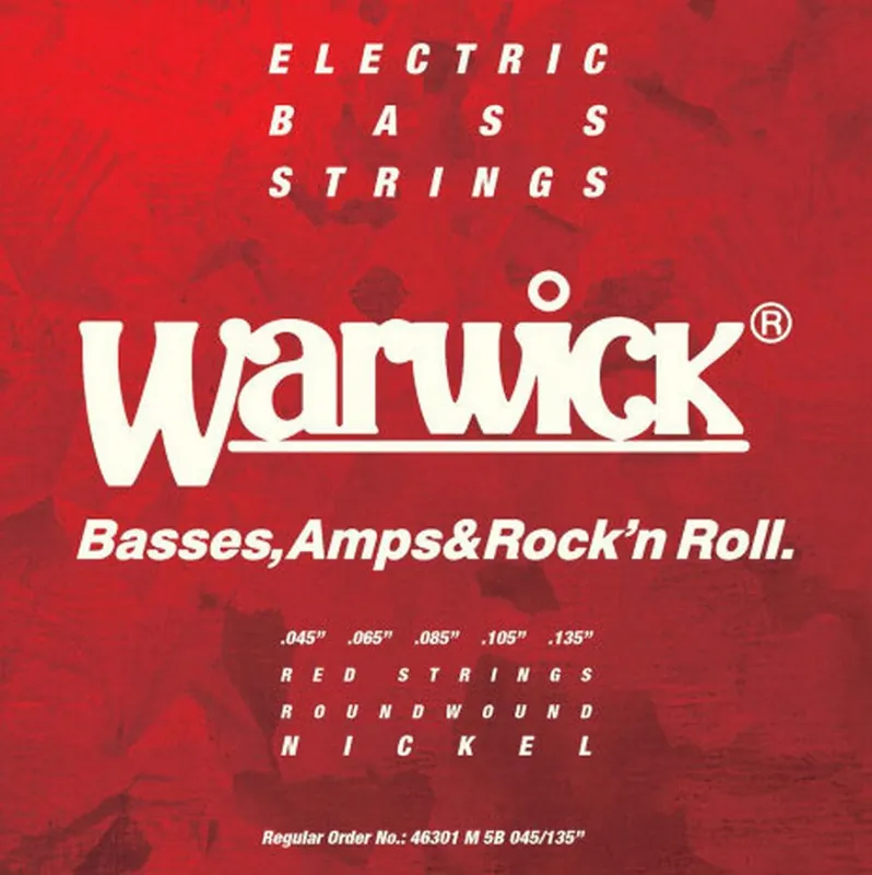 WARWICK 46301 (45-135) Red Label - Nickel Steel struny do gitary basowej 5.str Zamów dziś