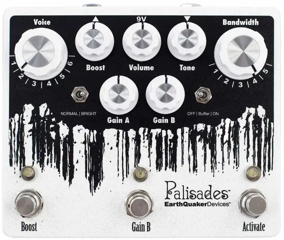 EarthQuaker Devices Palisades V2 - Dwukanałowy efekt overdrive/distortion Premium