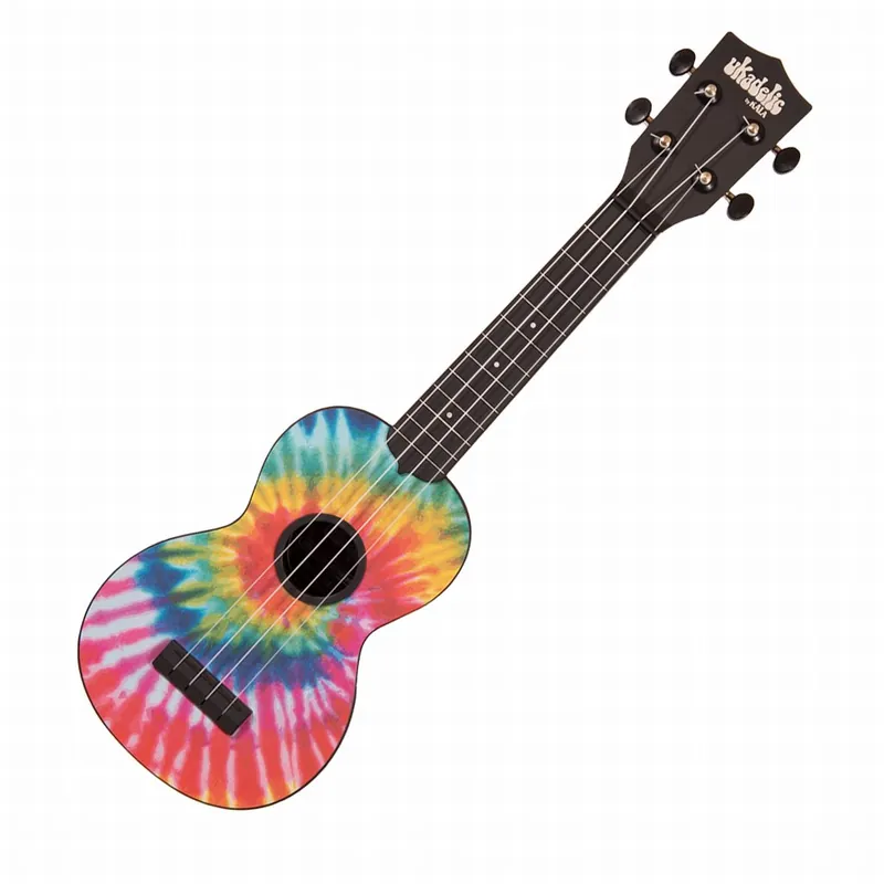 Najlepsza cena KALA Ukadelic KA KA SU TIEDYE Ukulele sopranowe z pokrowcem