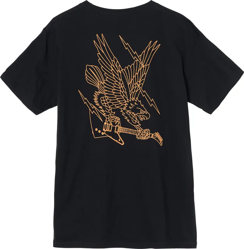 Gibson Screaming Eagle Tee (Vintage Black), Medium koszulka Oferta