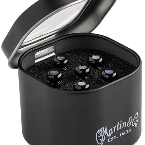 Martin Pin Set Liquid Metal Gloss Black w/Paua Tin zestaw kołków Ograniczona ilość