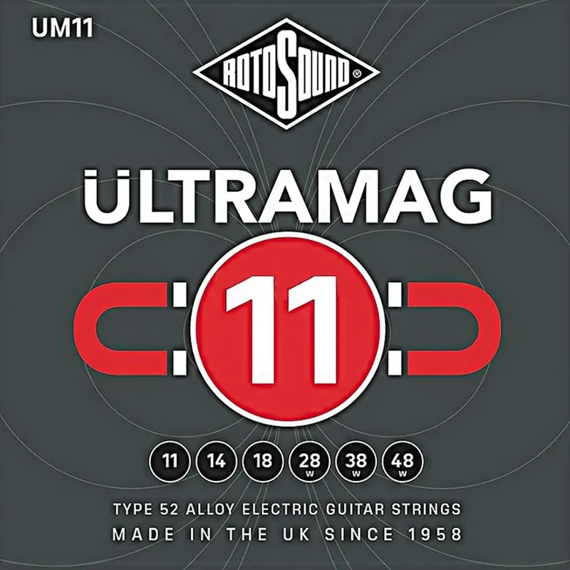 Rabat ROTOSOUND UM11 UltraMAG - Struny do gitary elektrycznej 11-48