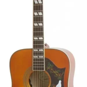 Sprawdź teraz Epiphone Dove Studio Solid Top Fishman Sonitone VB Violinburst gitara elektro-akustyczna