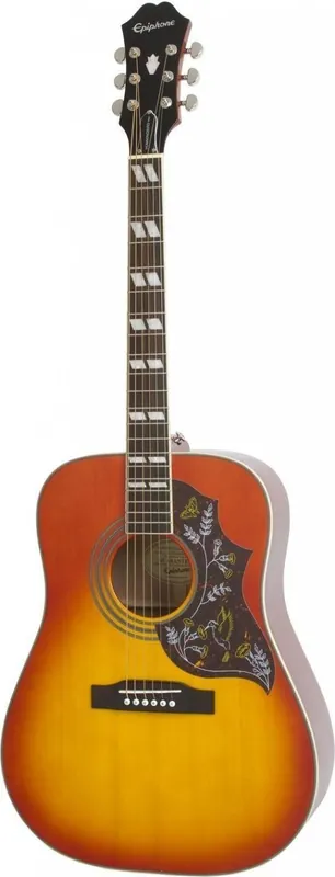 Epiphone Hummingbird Studio Solid Top Fishman Sonitone FC Faded Cherry Sunburst gitara elektro-akustyczna Obniżka ceny