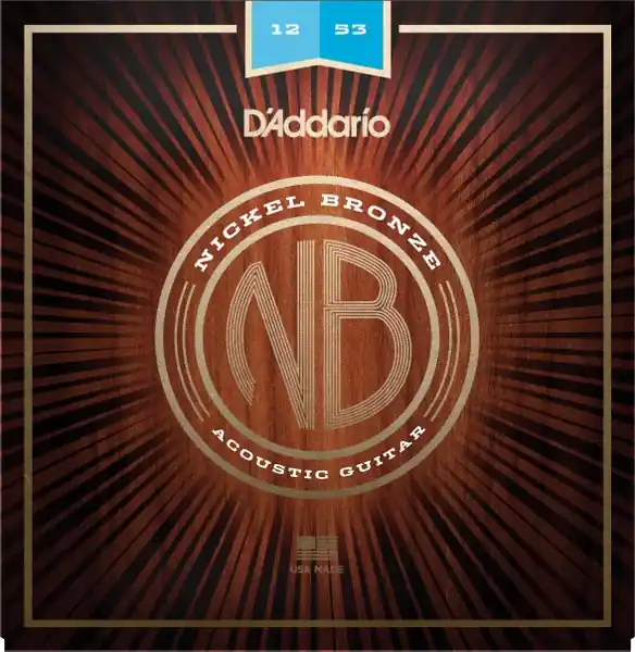 D‘Addario Nickiel Bronze struny do gitary akustycznej 12-53 Wyprzedaż