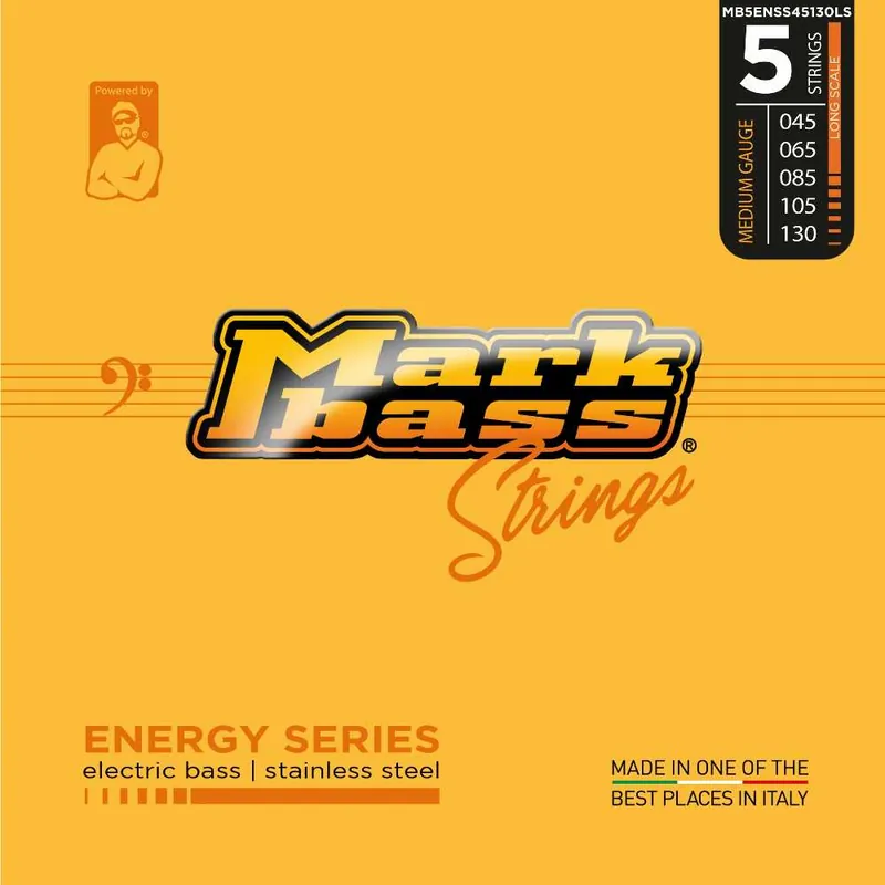 Mark Bass 5 ENERGY 40-120 Stainless steel - Struny Do Gitary Basowej Kup teraz