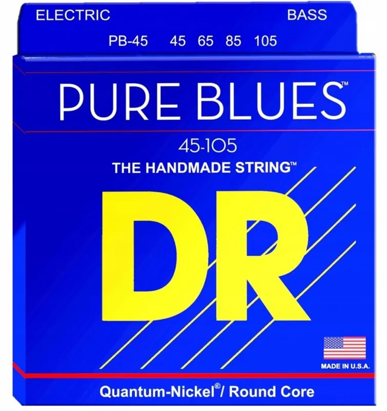 Premium DR PB 45-105 Pure Blues - Struny do gitary basowej 45-105