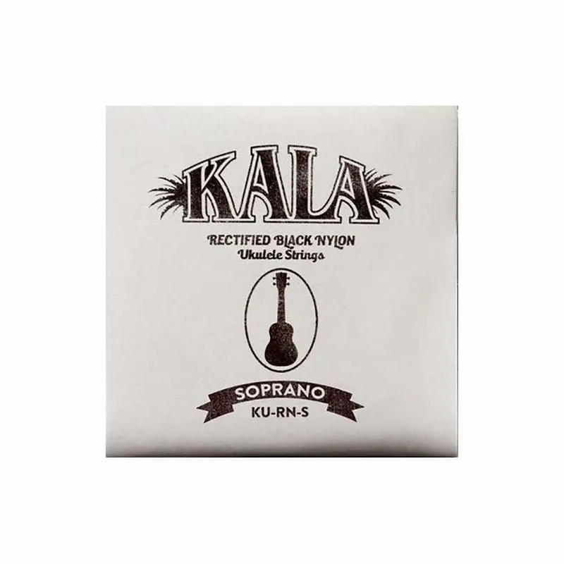 KALA Rectified Black Nylon KU RN S, zestaw strun do ukulele sopranowego, wysokie G Hit sprzedaży