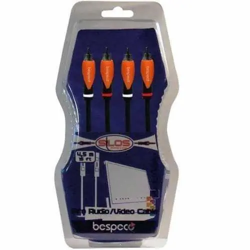 Tylko do końca tygodnia Bespeco SL2R500 – kabel RCA