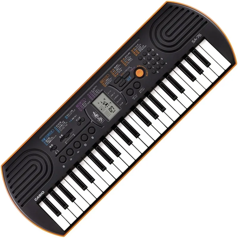 CASIO SA-76 keyboard kolor pomarańczowy Zamów dziś