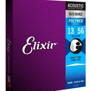 Bezpieczne zakupy Elixir 11100 PolyWeb Bronze 13-56 – struny do gitary akustycznej