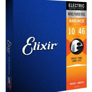 Dostępne od ręki Elixir 12052 NanoWeb Light 10-46 – struny do gitary elektrycznej