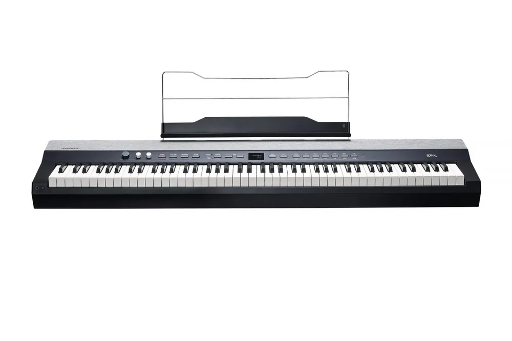 KURZWEIL KA P1 Black - Pianino cyfrowe, klawiatura fortepianowa 88 klawiszy H1 Ivory, polifonia 256 Łatwy zwrot