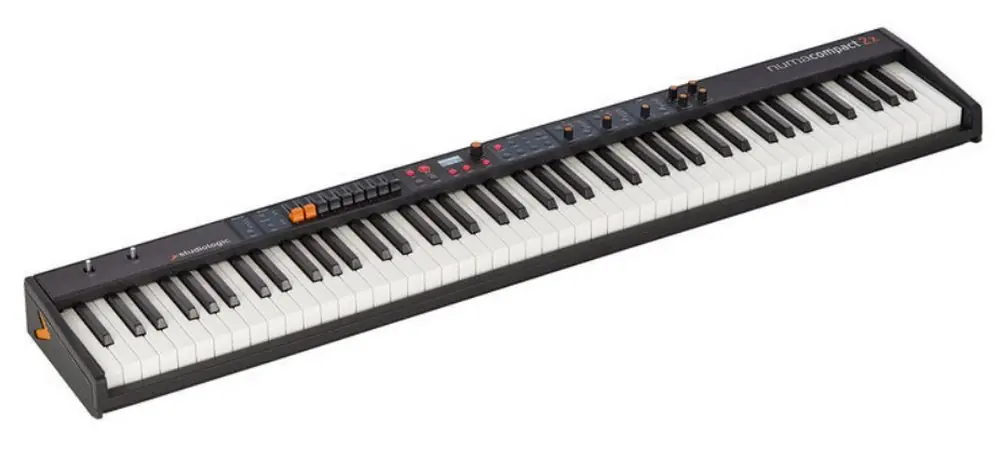 Darmowy zwrot STUDIOLOGIC NUMA Compact 2x - lekkie stage piano 88 klawiszy
