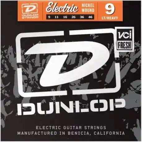 Dunlop DEN0946 – struny do gitary elektrycznej 09-46 Premium