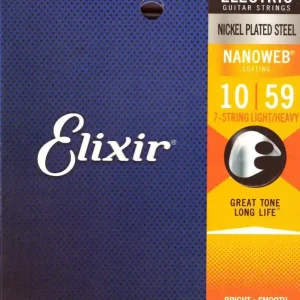 Najlepsza cena Elixir 12074 NanoWeb 10-59 – struny do gitary 7-strunowej